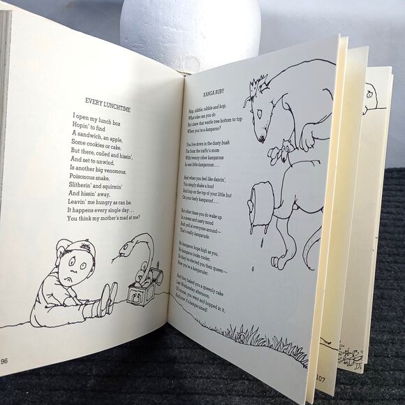 Falling Up Children Poem Hardcover Book Shel Silverstein - Picture 3 of 5